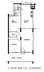 Blk 624 Ang Mo Kio Avenue 4 (Ang Mo Kio), HDB 3 Rooms #564130711